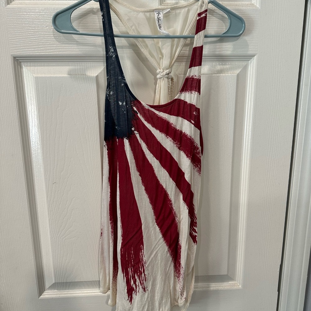 American Flag Tank Top